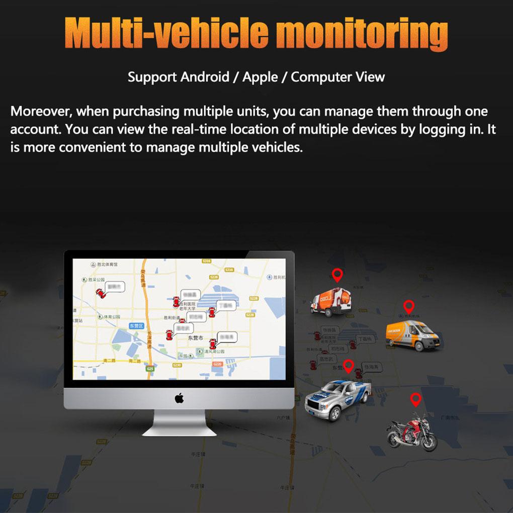 Автомобиль Мотоцикл 4G GPS Трекер Локатор GPS Трекер Локатор Глобальное Устройство Слежения в Реальном Времени Отслеживание Адреса В Реальном Времени