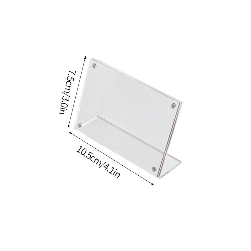 Acrylic Photo Frame Transparent Photocard Stand Picture Frame for Pictures Photocard Display Stand Room Decor Marco De Fotos