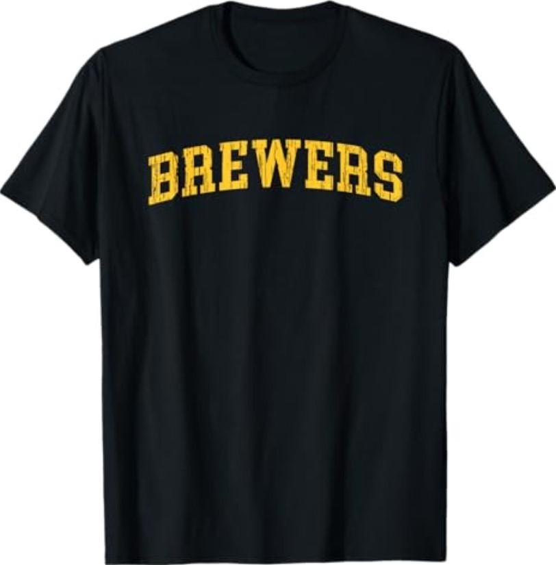 Brewers Vintage Gifts for Men Women T-Shirt