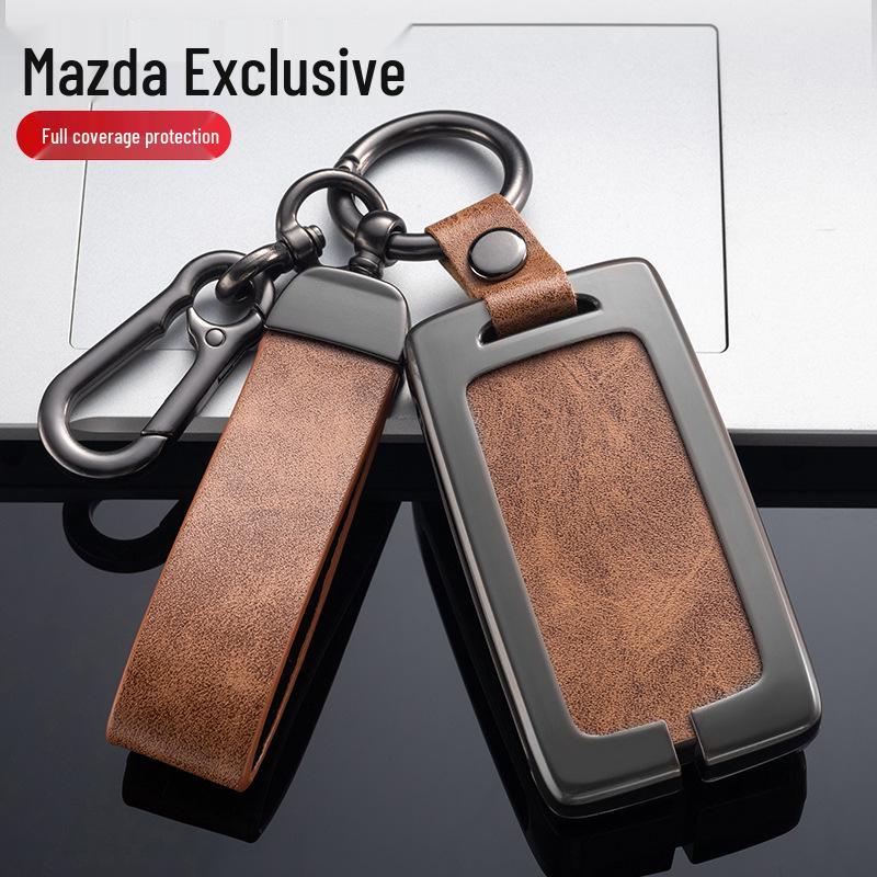 Mazda Key Cover for Models 3, Axela, CX4, Atenza, CX5, Ruiyi, CX30, and Next 6