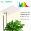 Телескопический светильник для выращивания растений с автоматическим таймером включения/выключения, регулируемая по высоте светодиодная лампа полного спектра, лампа для выращивания растений с 3 уровнями яркости для комнатных растений
