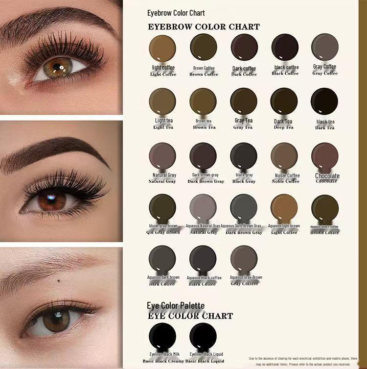 Beauty M Color VV Чернила для татуажа бровей и губ - Жидкие водостойкие косметические