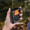 Персональный поясной вентилятор с 3 регулируемыми скоростями, летний компактный настольный многоцелевой подвесной вентилятор для шеи