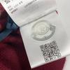 MONCLER Snood Accessories Scarf wool wine-red Unused