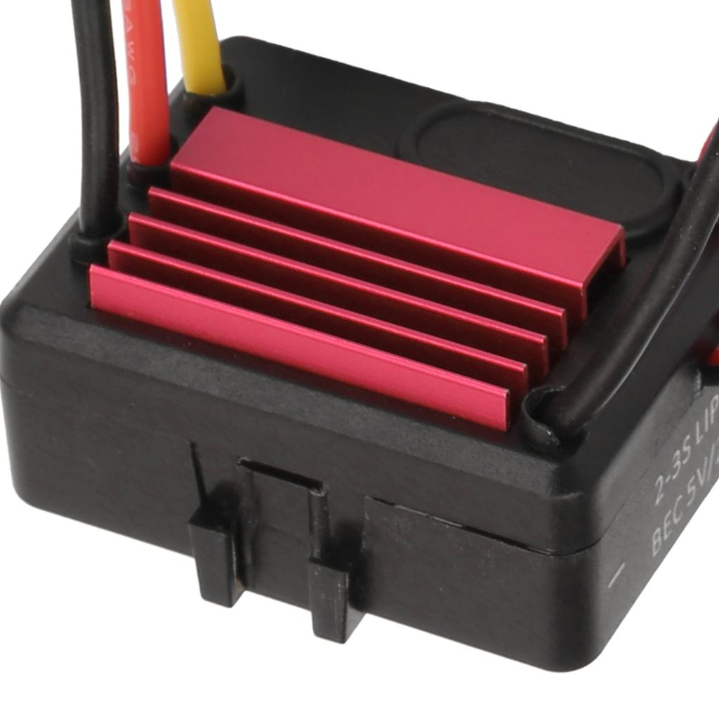 35A Small Brushless Electronic Speed Controller ESC for 1/18 1/16 Remote Control Car