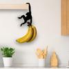 Kitchen Wall Door Hooks Key Hanger Monkey Shaped Banana Balance Hook Decor Under Cabinet Suspending Organizer Hooks