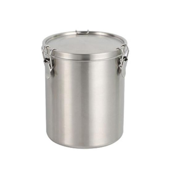 Герметичный контейнер для хранения еды из нержавеющей стали, банка для корма для домашних животных с крышкой для собак