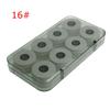 8/16Pcs Plastic Winding Board Fishing Line Wire Shaft Bobbin Spools Tackle Box Gift