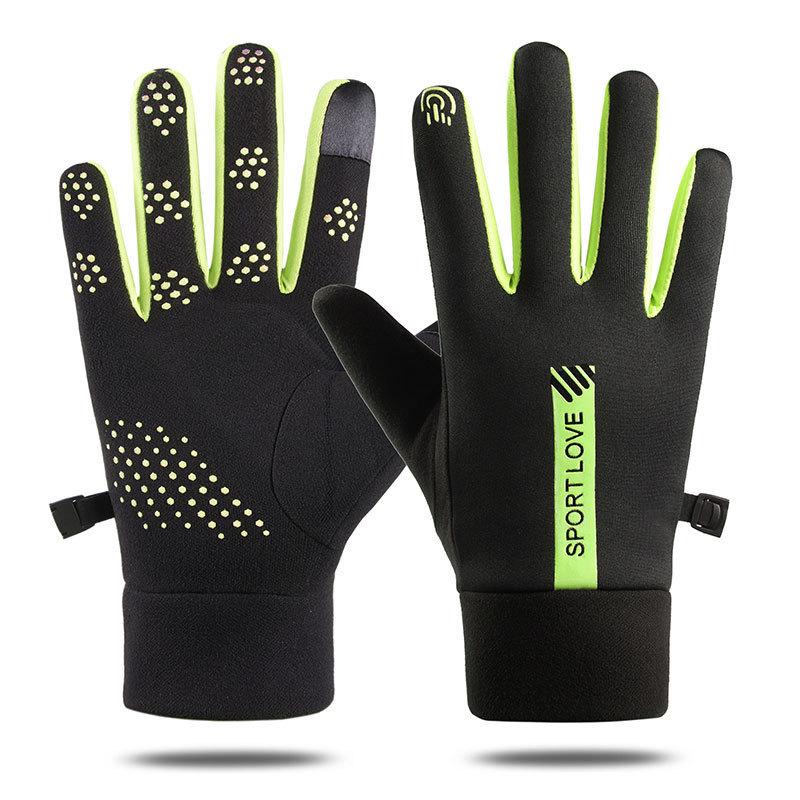 Ветрозащитные Водонепроницаемые Зимние Перчатки с Сенсорным Экраном для Мужчин и Женщин - Флисовая Подкладка для Велоспорта, Катания на Лыжах и Холодной Погоды