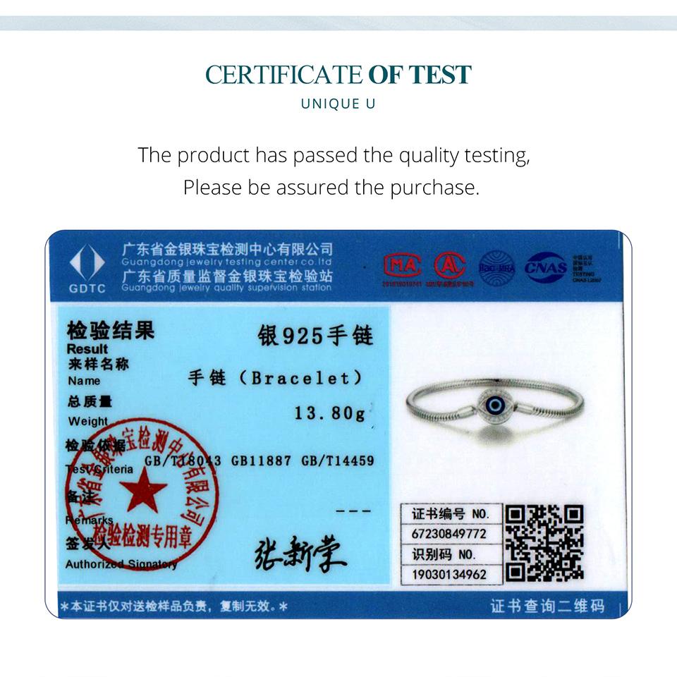 BAMOER Стерлингового Серебра 925 пробы, демонический глаз, базовый браслет, браслет-цепочка в виде змеи для женщин, подвески, сделай сам, паве, ювелирные изделия с фианитом