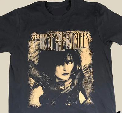Siouxsie and the Banshees Рок-группа Черная футболка Все размеры Унисекс футболка