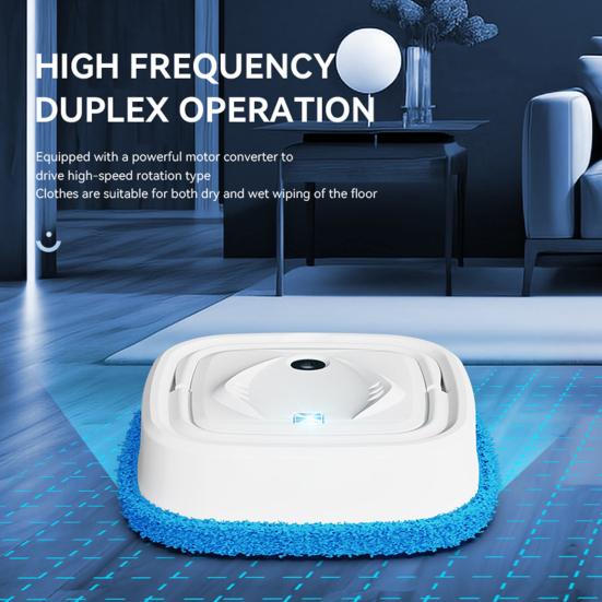 Мини пылесос подметальная машина Мощное всасывание Перезаряжаемый Сухая/влажная Беспроводной пылесос Удаление шерсти домашних животных Интеллектуальный робот