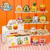 Non-Toxic 12 Set/Lot Diy Bricks Blocks Food Drink Cake Series Puzzle Building Block Children'S Toys With Show Box Chrismas Gifts For Kids