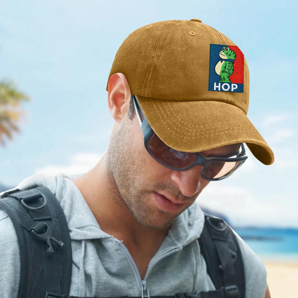 Fashionable Print Men's And Women's Adjustable Baseball Caps