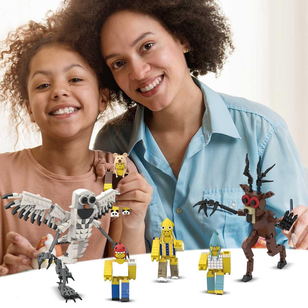 New Character Game Building : Forest 99 Nights 6-Piece Set In Colorful Box