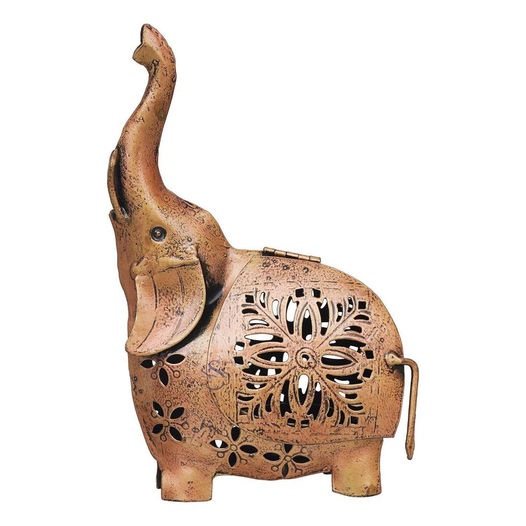 Handicraft Metal/ Iron Handpainted Stand Showpiece/ Statue for Diwali Gifts | Home Decoration | Gifts | Home Decor | Office Table Top | Living Room |