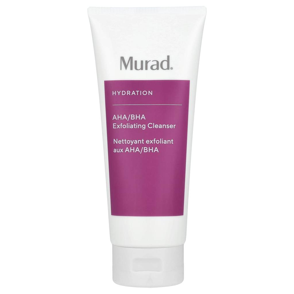 Murad Hydrating, AHA/BHA Exfoliating Cleanser, 6.75 Fl Oz (200 Ml)