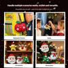 8015/8010 6Pcs Christmas Ocean Animal Felt Craft Kit Kids Sewing Set DIY Ornament Craft Supplies Educational Gift