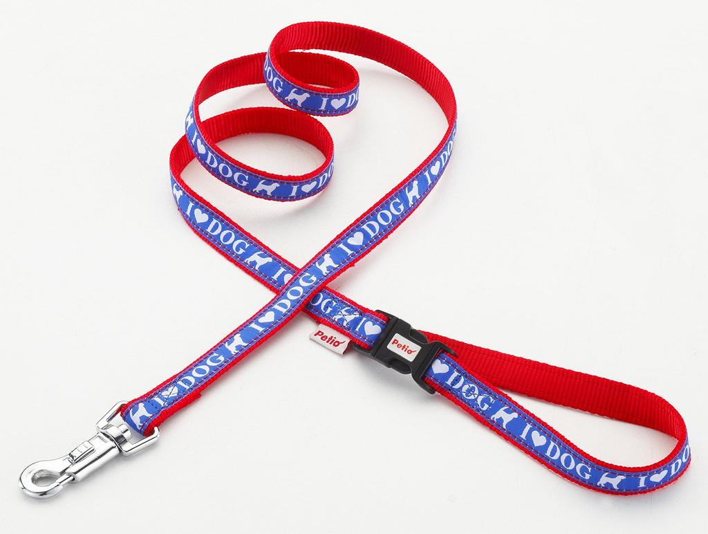 Petio Little Angel Love Dog Lead Blue for Ultra Small Dogs XS/SS