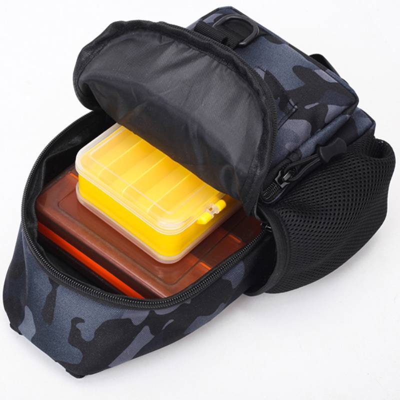 Новая нагрудная сумка Luya, многофункциональная, для активного отдыха, спорта, досуга, тактическая, из холста, сумка кроссбоди, водонепроницаемая, портативная, сумка для хранения удочек