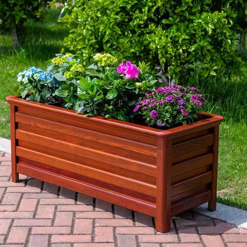 Outdoor Aluminum Planter Box