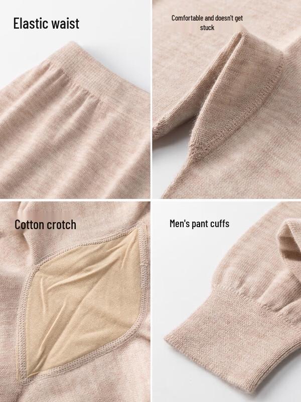 Молодежные толстые термолеггинсы из шерсти Hengyuanxiang