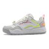 Li Ning Kids Comfortable Versatile Non-Slip Breathable Low-Top Casual Shoes Kids Sneaker White Gray YKCU012-2