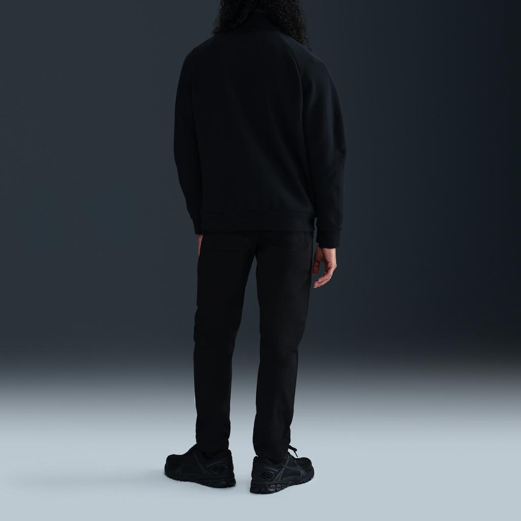 Nike Dri-Fit Невероятно Мягкая Серия 24.7 Стойка Воротник Удобная Повседневная Толстовка Мужская Толстовка Черный Темно-Дымчато-Серый HQ6954010