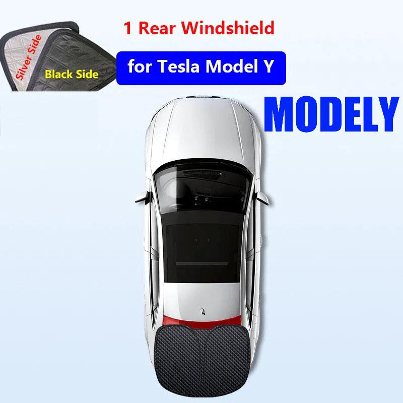 Upgrade Privacy Sunshade For Tesla Model 3 Y Juniper 2026 2025-2020 Front Side Window Sun Shade Windwhield Blind Shading Camping