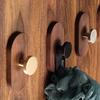 Wood Black Walnut Hook Modern Minimalist Coat Hook Closet Hanger Towel Hook Wall Organizer Hook Decorative For Home Kitchen