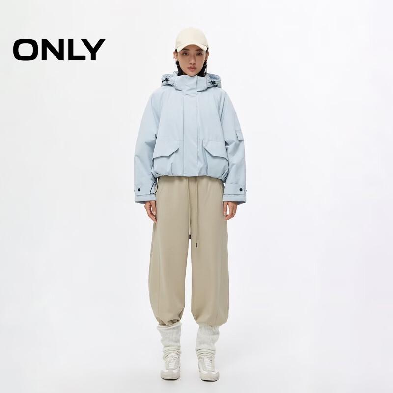 ONLY Women's Detachable Hood Padded Jacket