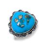 Pyrite Turquoise Handmade 925 Sterling Silver Gift Jewelry Ring Size 8 r6V26