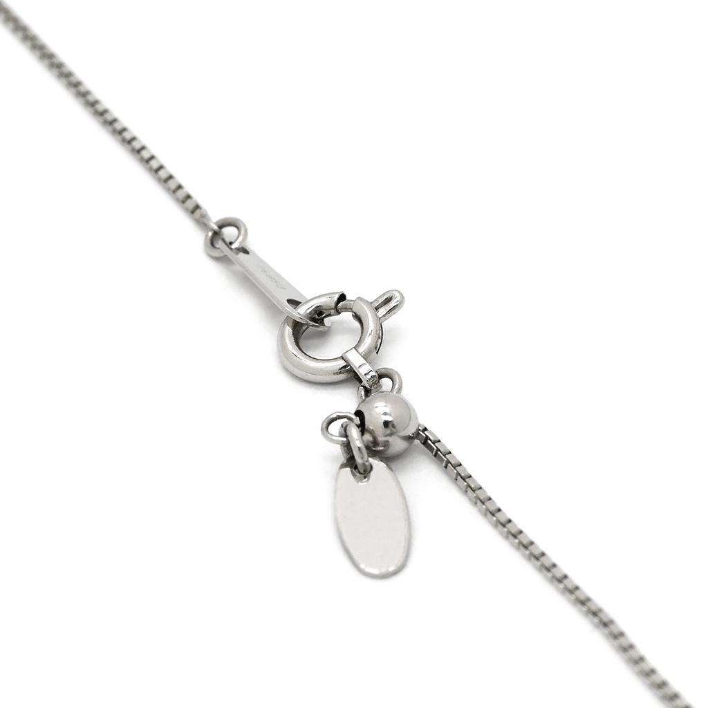NON BRAND - Solitaire Diamond G SI1Necklace Pt900/diamond Array