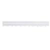Paper Tearing Ruler Plastic Double Sided Deckle Edge Ruler for Crafting Activities