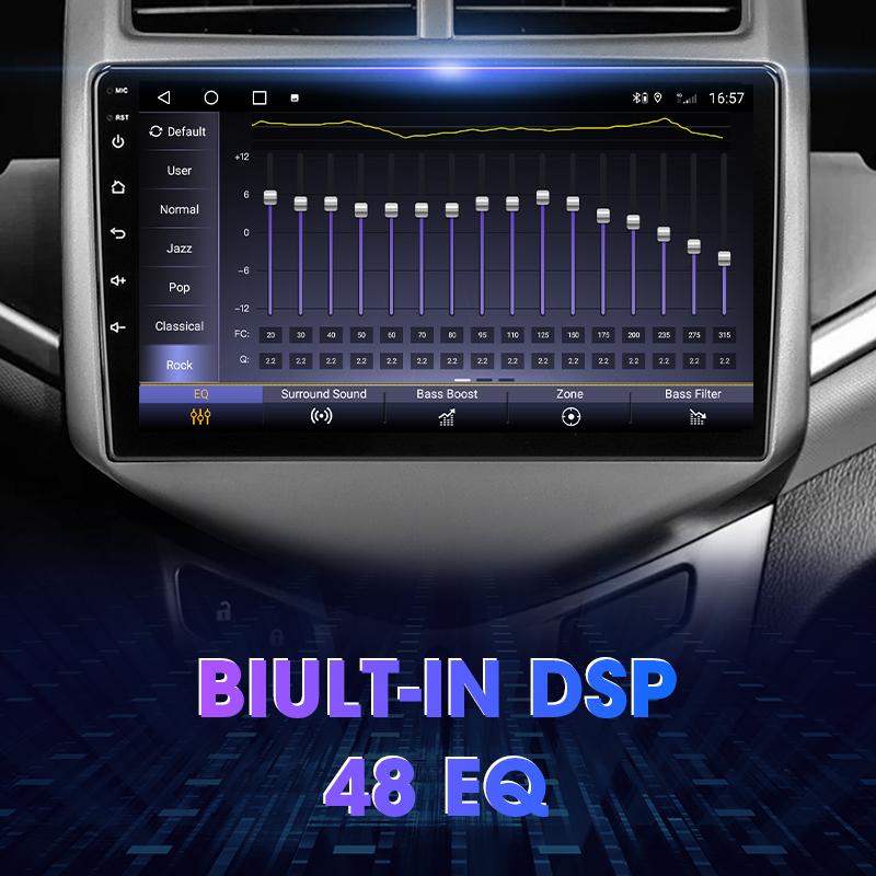 2 Din Android 12 автомобильное радио для Chevrolet Aveo 2 Sonic T300 2011 -2015 мультимедийный видеоплеер GPS 4G Carplay Auto Stereo RDS DVD