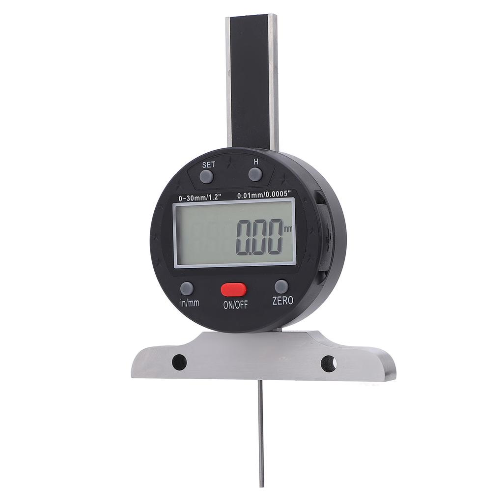 Глубиномер с высокой точностью, ЖК-экраном, электронным цифровым глубиномером с портами USB, диапазон 030 мм