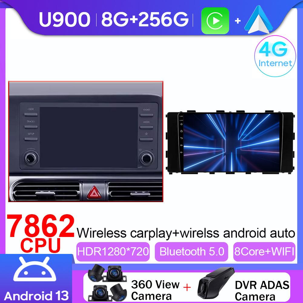 Android 13 автомобильный радиоприемник мультимедиа видеоплеер навигация GPS для Hyundai Stargazer 2022 - 2025 WIFI 4G головное устройство Carplay Auto BT