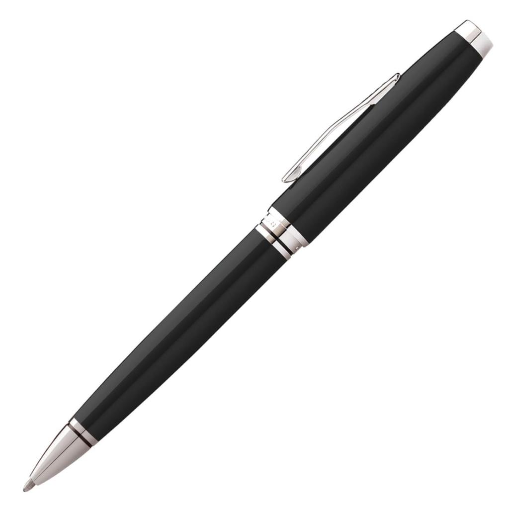 CROSS Ballpoint Coventry Black Genuine Imported Product Pen, Oil-Based, Lacquer, NAT0662-6,