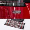 Tesla Model 3/Y/S/X Rear Tail PLAID Metal Car Label - 3D Stereo Aluminum Label