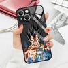 Чехол-крышка для телефона из стекла с изображением Аниме Dragon Ball для iPhone 17 Pro Max 13 12 16 Air 8 15 Plus XR 14 11