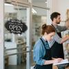 Rustic Business Sign Wooden Open And Closed Sign Double Sided Vintage Open Sign with Rope for Coffee Shop Restaurant Bar Door Window