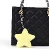 Mini Star Plush Pendant Portable Backpack Hanging Ornament Cute Pentagram Bag Charm  Bag