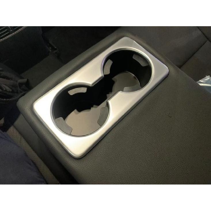 Matte Rear Water Cup Holder Frame Cover Trim For -2025 Mazda CX-30 CX30 1pcs