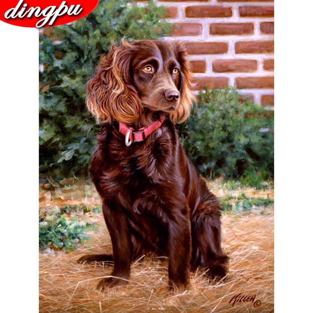 Алмазная вышивка Распродажа Животное 5D Алмазная картина Собака Алмазная мозаика