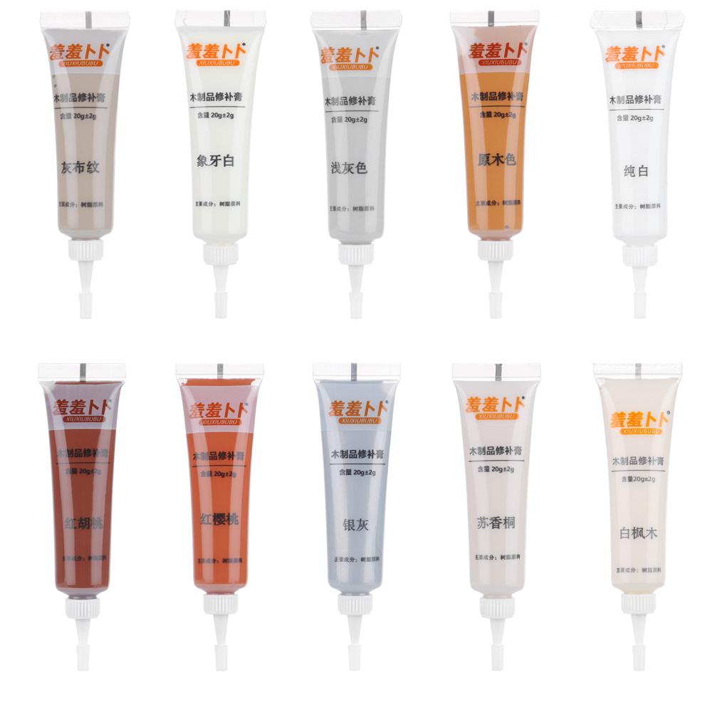 Multicolor Wood Touch Up Damage Repairs Cream Furniture Refinishing Paint Scratch Repair Agent