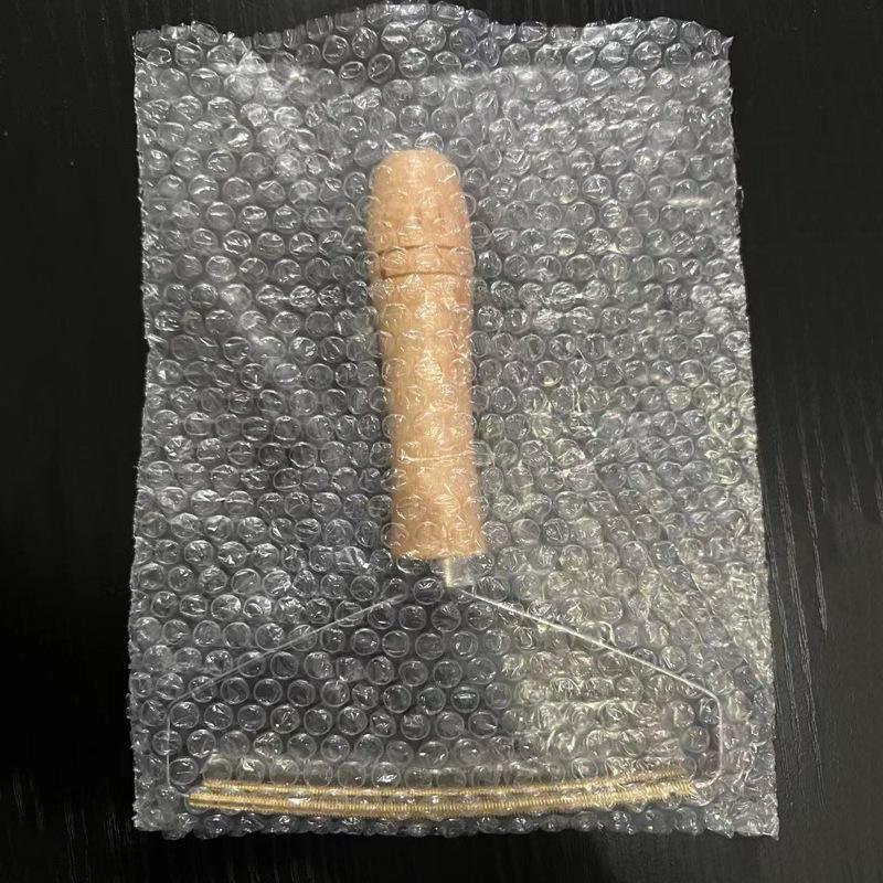 Ручная бритва с деревянной ручкой — удаление катышков и липких волос с помощью лезвия с медным покрытием