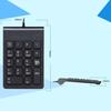2.4G Portable Wireless Ultra-Thin Numeric Keypad 18 Keys Number Pad Digital Keyboard