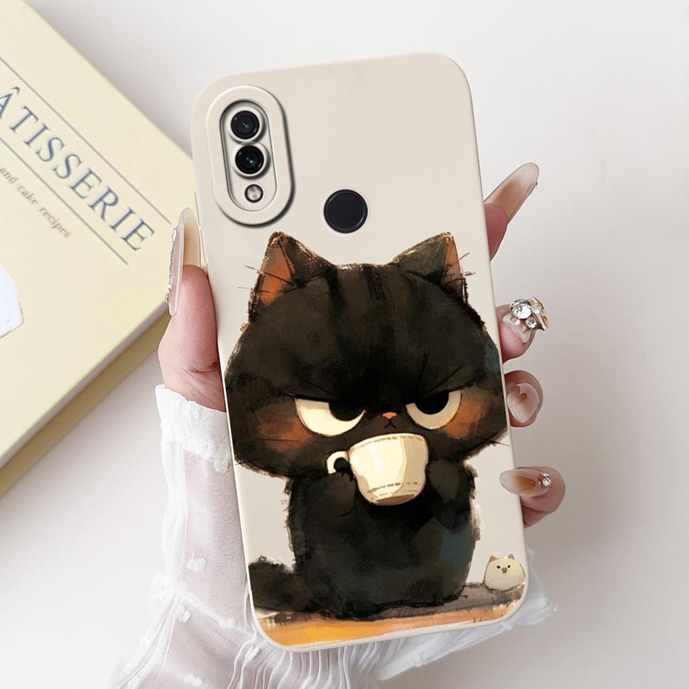 For Xiaomi Redmi Note 7 Case 2019 Lovely Cartoon Painting Back Cover Soft Slim Phone Case For Redmi Note 7 Note7 Bumper 6.3"