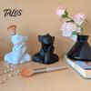 Talos 3D-печатная скульптура лица, подставка для ручек, эстетичная настольная организация, вместительная чашка-держатель для кистей для макияжа на стол, водонепроницаемое хранилище для портретов