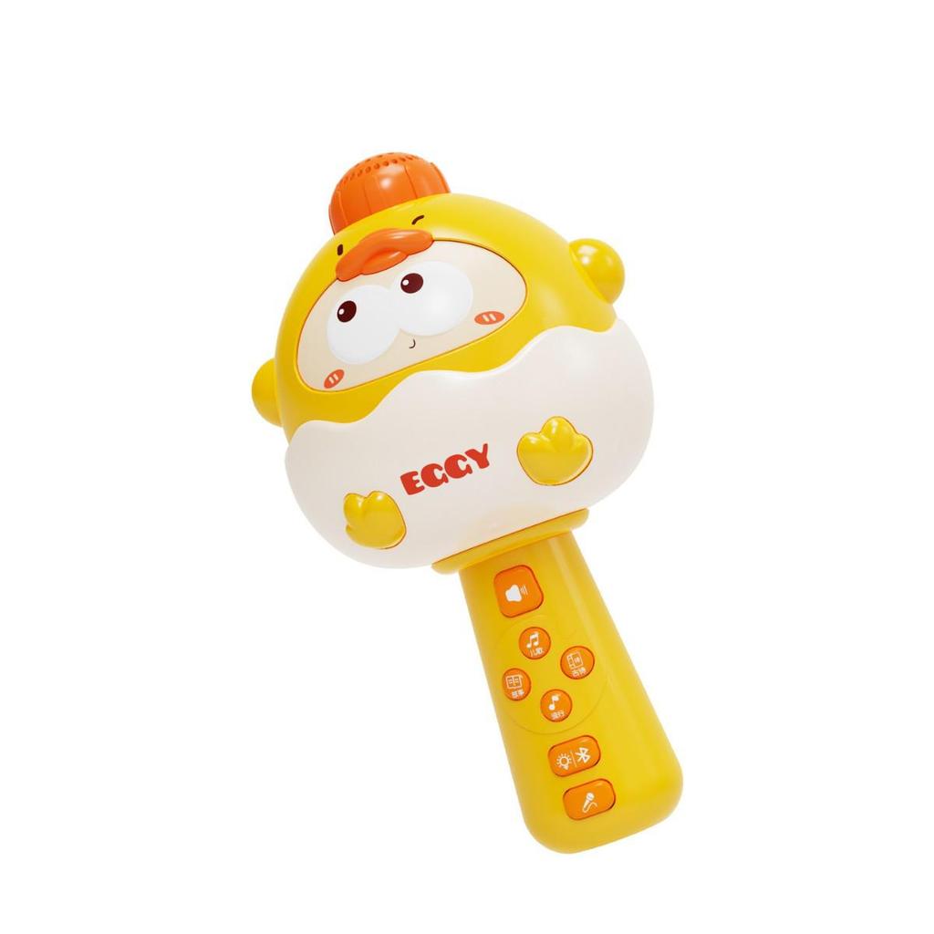 Мультяшный Bluetooth Караоке Микрофон и Динамик для Детей: Игрушка для пения и музыкального взаимодействия между родителем и ребенком